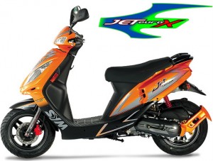 Deluxe 49 cc Moped